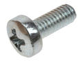 Screw; WWKM410; M4; 10mm; 13mm; cylindrical; philips (+); galvanised steel; RoHS