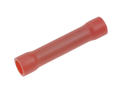 Connector; ferrule; insulated; 01114-BV1.25; red; straight; for cable; 0,5÷1,5mm2; tinned; crimped; 1 way