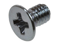 Screw; WSKM254; M2,5; 2,5mm; 4mm; conical; philips (+); galvanised steel; RoHS
