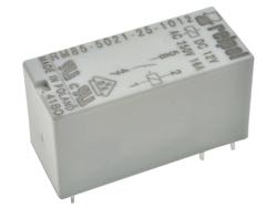 Relay; electromagnetic miniature; RM85-5021-25-1012 inrush; 12V; DC; SPST NO; 16A; 250V AC; 16A; 24V DC; PCB trough hole; for socket; Relpol; RoHS
