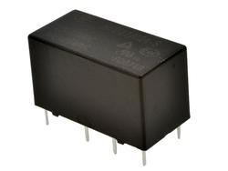 Relay; electromagnetic miniature; HFD27-024-S (JRC27F); 24V; DC; DPDT; 1A; 125V AC; 2A; 30V DC; PCB trough hole; Hongfa; RoHS