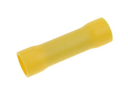 Connector; ferrule; insulated; KRIY; yellow; straight; for cable; 4÷6mm2; tinned; crimped; 1 way