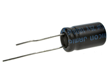 Capacitor; electrolytic; 1000uF; 25V; TK; TKP102M1EG16M; diam.10x16mm; 5mm; through-hole (THT); tape; Jamicon; RoHS