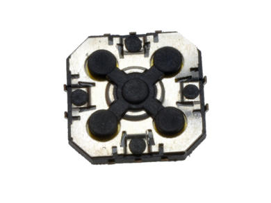 Switch; tact switch; joystick with button; MT-08; OFF-5x(ON); 10 positions; momentary; surface mount; 20mA; 12V DC; 5 ways; 1mm; KLS; RoHS