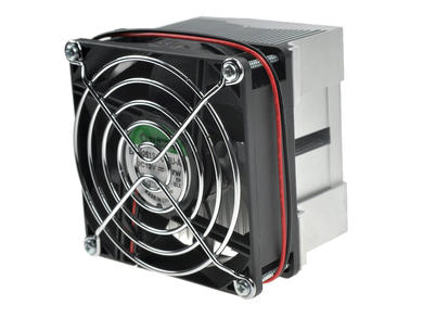 Heatsink; with fan 12V DC; 2470WO; RDH8025S1 X-Fan slide 69,3m3/h; 0,44K/W; plain; 80mm; 80mm; 68mm; RoHS
