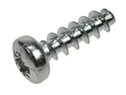 Screw; WWK310; 3; 10mm; 12mm; cylindrical; philips (+); galvanised steel; BN82428