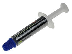 Paste; thermally conductive; Silver/1g; 1g; paste; syringe; AG Termopasty; 3,8W/mK