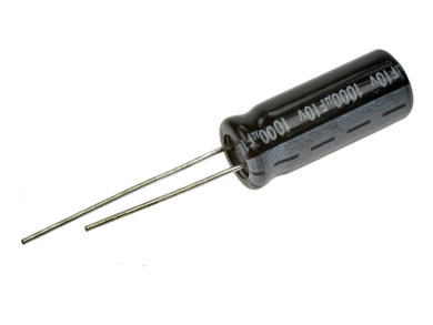 Capacitor; electrolytic; Low Impedance; 1000uF; 10V; TBR102M1AF20M; diam.8x20mm; 3,5mm; through-hole (THT); bulk; Jamicon; RoHS