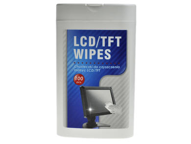 Chusteczki; czyszczący; LCD/TFT Wipes; 100szt.; AG Termopasty