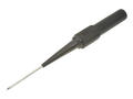 Test probe; 20.160.2; black; 1mm; pluggable (4mm banana socket); 1A; 30V; 78,8m; stainless steel; PA; Amass; RoHS
