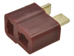 Socket; AC power; JVT1101HNO-02W; 2 ways; straight; through hole; red; solder; 50A; 600V; polyamide (PA); JVT; RoHS