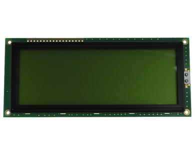 Display; LCD; alphanumeric; WH2004L-YYH-CT; 20x4; black; Background colour: green; LED backlight; 123,5mm; 43mm; Winstar; RoHS