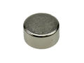 Magnet; cylindrical; N38; 10mm; 4mm; nickel plated; Neodymium