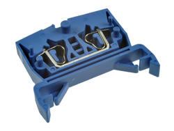 Connector; DIN rail mounted; AK2.5P-BL; blue; spring; 0,5÷2,5mm2; 25A; 600V; 1 way; Dinkle; RoHS