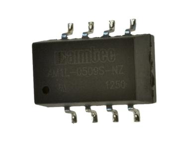 Power Inverter; AM1L-0509S-NZ; DC/DC converter; 5V (4,5÷5,5)V; DC; 9V; DC; 111mA; 1W; insulated; 1kV; SMD; surface mounted (SMD); Aimtec; RoHS
