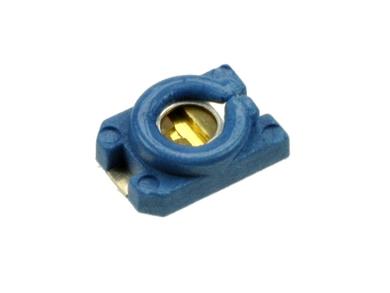 Trymer; miniaturowy; ceramiczny; 2÷6pF; niebieski; 100V DC; powierzchniowy (SMD); 1,6x3x4,5; -25...+85°C; 470+/-60ppm/°C; RoHS
