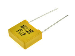 Kondensator; poliestrowy; MKT; 47nF; 400V; 5%; 5x11x12,5mm; 10mm; luzem; -40...+85°C; LDC; RoHS