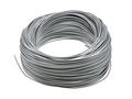 Wire; equipment; H05V-K (LgY); 1 core; stranded; Cu; 0,50mm2; gray; PVC; -40...+70°C; 300/500V; 100m reel; Texsim; RoHS; 2,5mm; 1x0,50mm2