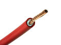 Wire; silicon; LI2G2,5R; stranded; Cu; 1x2,50mm2; red; silicon; double insulation; 4,55mm; -50...+180°C; 36A; 1000V; RoHS