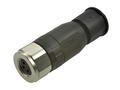 Socket; 42-00010; M8-3p; 3 ways; straight; screw; 0,5mm2; 4-5,5mm; for cable; black; IP67; 4A; 60V; Conec; RoHS