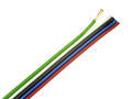 Wire; flat; TLWY; 5x0,22mm2; 0,22mm2; multicolor; PVC; -30...+70°C; 150V; 50m reel; Technokabel; RoHS