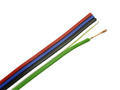Wire; flat; TLWY; 5x0,124mm2; 0,124mm2; multicolor; PVC; -30...+70°C; 150V; 50m reel; Technokabel; RoHS