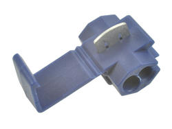 Connector; quick splice; insulated; SZB; blue; straight; for cable; 1,5÷2,5mm2; crimped; 1 way
