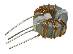 Inductor; wire toroidal with current compensation; DTS-20/0,68/5,0; 2x0,68mH; 5A; fi 21,5/12,5x20; through-hole (THT); 2x0,006ohm; Feryster