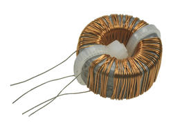 Inductor; wire toroidal with current compensation; DTS-20/33/0,5; 2x33mH; 0,5A; fi 21,5/12,5x20; through-hole (THT); 2x0,49ohm; Feryster
