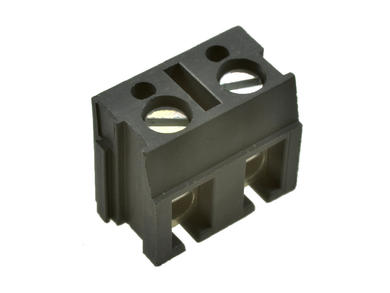 Terminal block; AK110/2 DS-7,5-H-GRAU; 2 ways; R=7,50mm; 12,5mm; 20A; 300V; through hole; angled 90°; round hole; slot screw; screw; 0,2÷2,5mm2; grey; PTR Messtechnik; RoHS