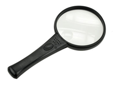 Magnifier; with LED backlight; LZPLFI902X4X; x2; x4; dia. 90mm