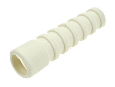 Grommet; BNC; OBBNC; for cable; RG59 75 Ohm; straight; white; RoHS