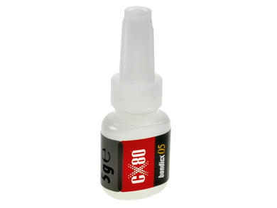 Glue; cyanoacrylate; Bondicx 5 5G; 5g; plastic container; liquid; CX-80