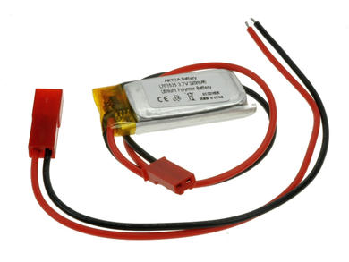 Rechargeable battery; Li-Po; 701535; 3,7V; 320mAh; 7x15x35mm; PCM protection; connector + socket 2,54*2pins; AKYGA; RoHS