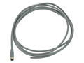 Socket with cable; 42-10032; M8-4p; 4 ways; straight; with 2m cable; 0,25mm2; for cable; grey; IP67; 3A; 60V; Conec; RoHS