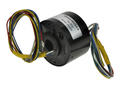 Connector; slip ring; SR1254-6; 6 ways; with 0,25m cable; through bore; 2A; 250V; Yumo; RoHS
