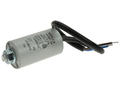 Capacitor; motor; I150V540J-D1; MKSP; 4uF; 450V AC; fi 30x58mm; with cables; screw with a nut; Miflex; RoHS