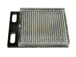 Reflective plate for sensor; photoelectric; TD-08; rectangular; 62x51mm; 40x40mm; Howo