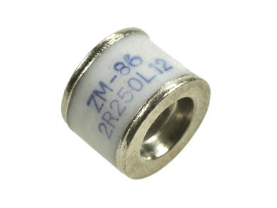 Gas discharge tube; axial; ZM-86 2R-250; 250V DC; diam.8x6mm; Surface Mount Technology; Bochen; RoHS