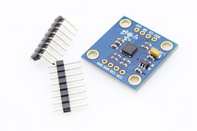 Extension module; 3-axis gyroscope; GY-50-L3G4200D; 3÷5,5V; pin strips; I2C; SPI; base system L3G4200D