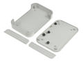 Enclosure; for instruments; handheld; PF15-3-10W; ABS; 150mm; 100mm; 30mm; IP40; white; removable panels; Takachi; RoHS