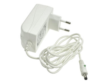Power Supply; plug; ZSI12V1,6A; 12V DC; 1,6A; straight 1,7/4,8mm; white