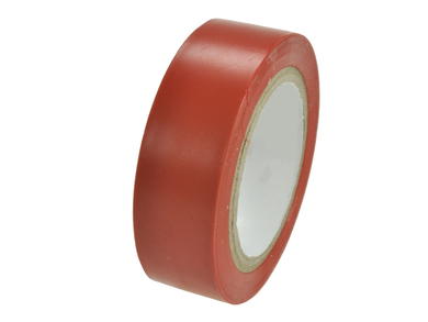 Tape; insulation; TISBK10Y19MM; 10Y; 19mm; 0,13mm; red; KEMOT; self-adhesive