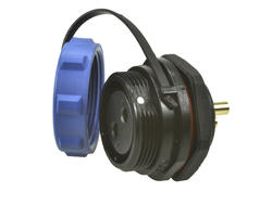 Socket; SP2112/S2-1C; 2 ways; solder; 4,0mm2; SP21; for panel; 21mm; IP68; 30A; 500V; Weipu; RoHS
