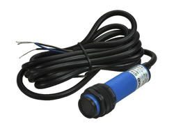 Sensor; photoelectric; G18-3A10NA; NPN; NO; diffuse type; 0,1m; 10÷30V; DC; 200mA; cylindrical plastic; fi 18mm; with 2m cable; Greegoo; RoHS