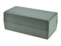 Enclosure; for instruments; G418; ABS; 150mm; 80mm; 60mm; IP54; dark gray; light gray ABS ends; Gainta; RoHS