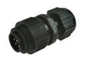Plug; 934126100; 7 ways; straight; solder; 0,75mm2; CA6LS; 6-12mm; for cable; nylon66; black; IP67; 10A; 250V; Hirschmann; RoHS