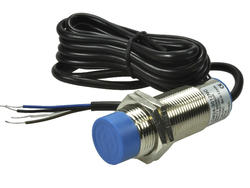 Sensor; capacitive; CM24-3012NC; NPN; NO/NC; 12mm; 6÷36V; DC; 200mA; cylindrical metal; fi 24mm; 55mm; not flush type; with 1,5m cable; IP54; Greegoo; RoHS