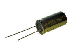 Kondensator; niskoimpedancyjny; elektrolityczny; 330uF; 50V; WLR331M1HG20M; fi 10x20mm; 5mm; przewlekany (THT); luzem; Jamicon; RoHS