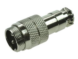 Plug; microphone; NC/3p; 3 ways; for cable; solder; 6A; 125V; IP55